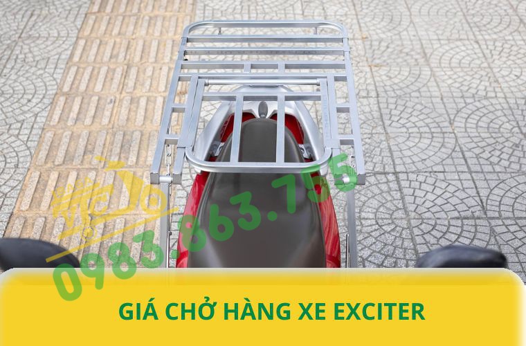 giá chở hàng xe exciter